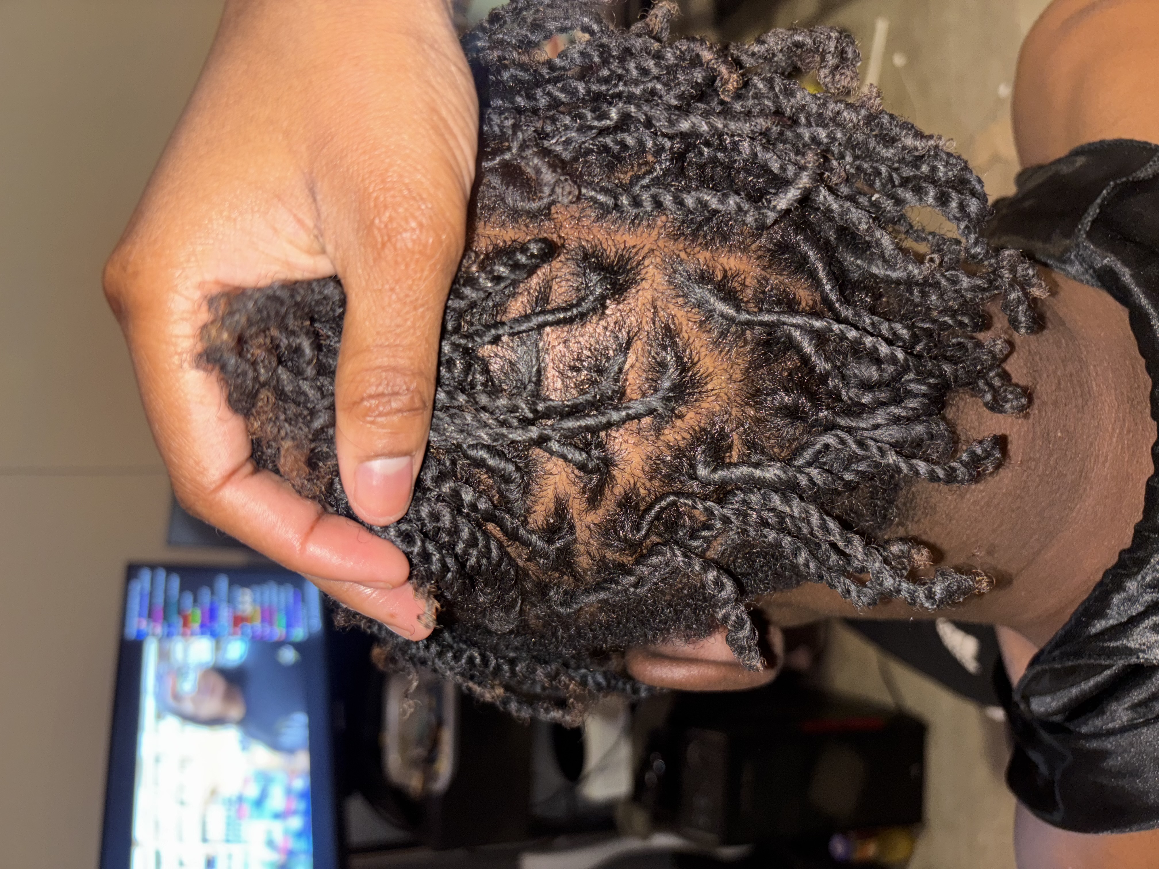 Men's starter locs